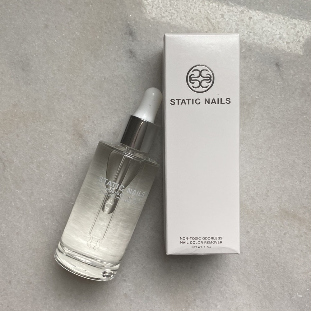 NEW Static Nails 100% Non-Toxic, Odorless Polish Remover